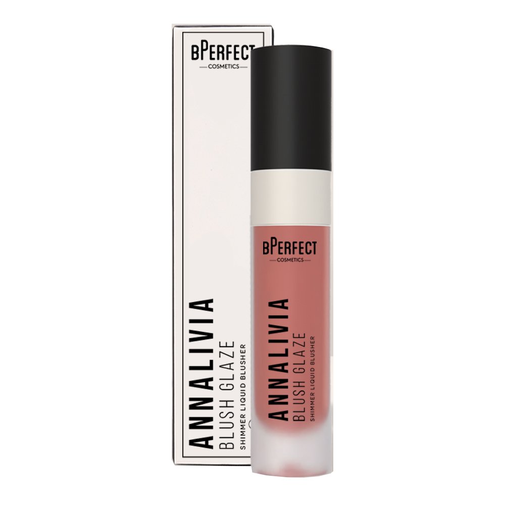 BPerfect Annalivia Wedding Collection Bronze Glaze Dewy Liquid Blusher Peach