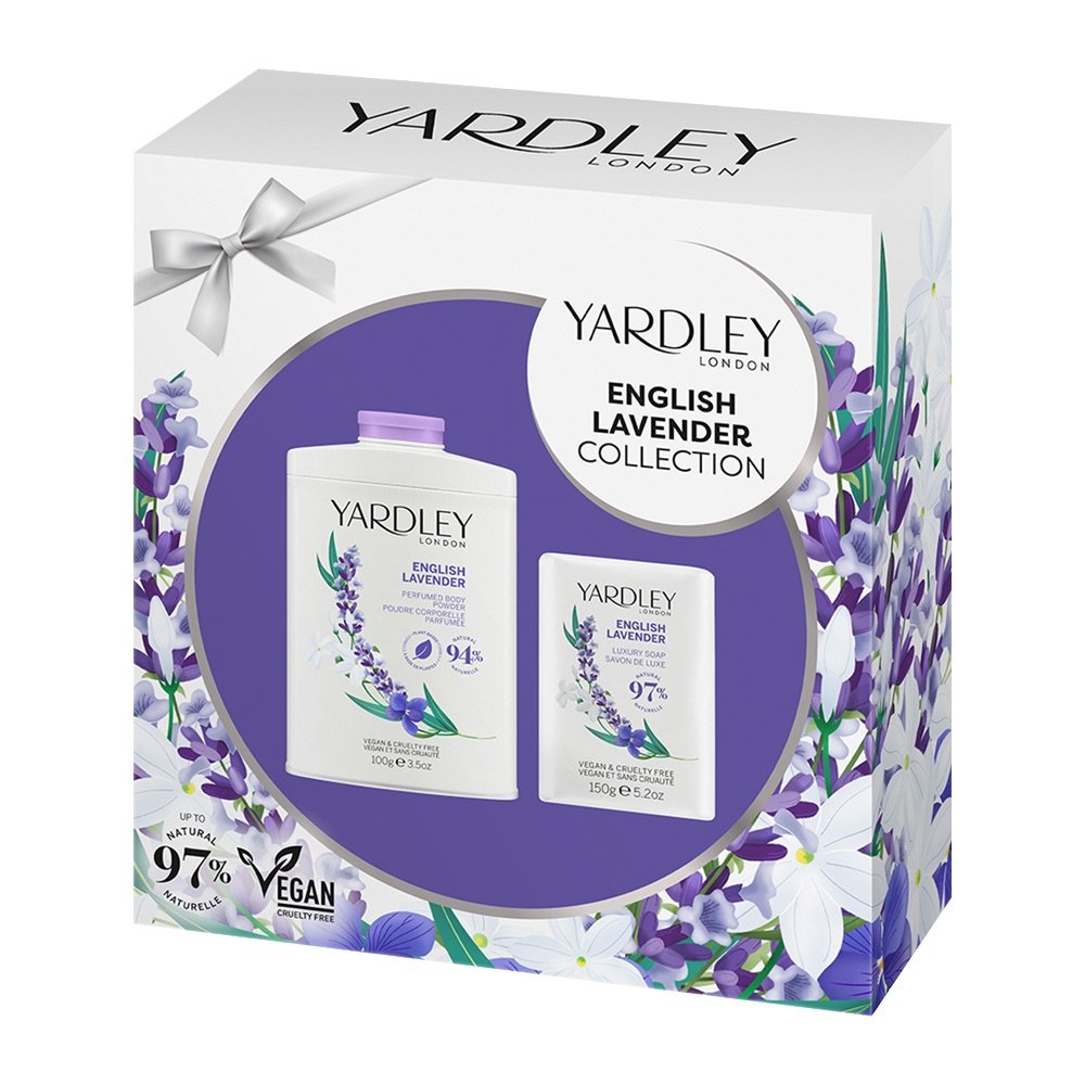 Yardley English Lavender Body Powder & Soap Gift Set