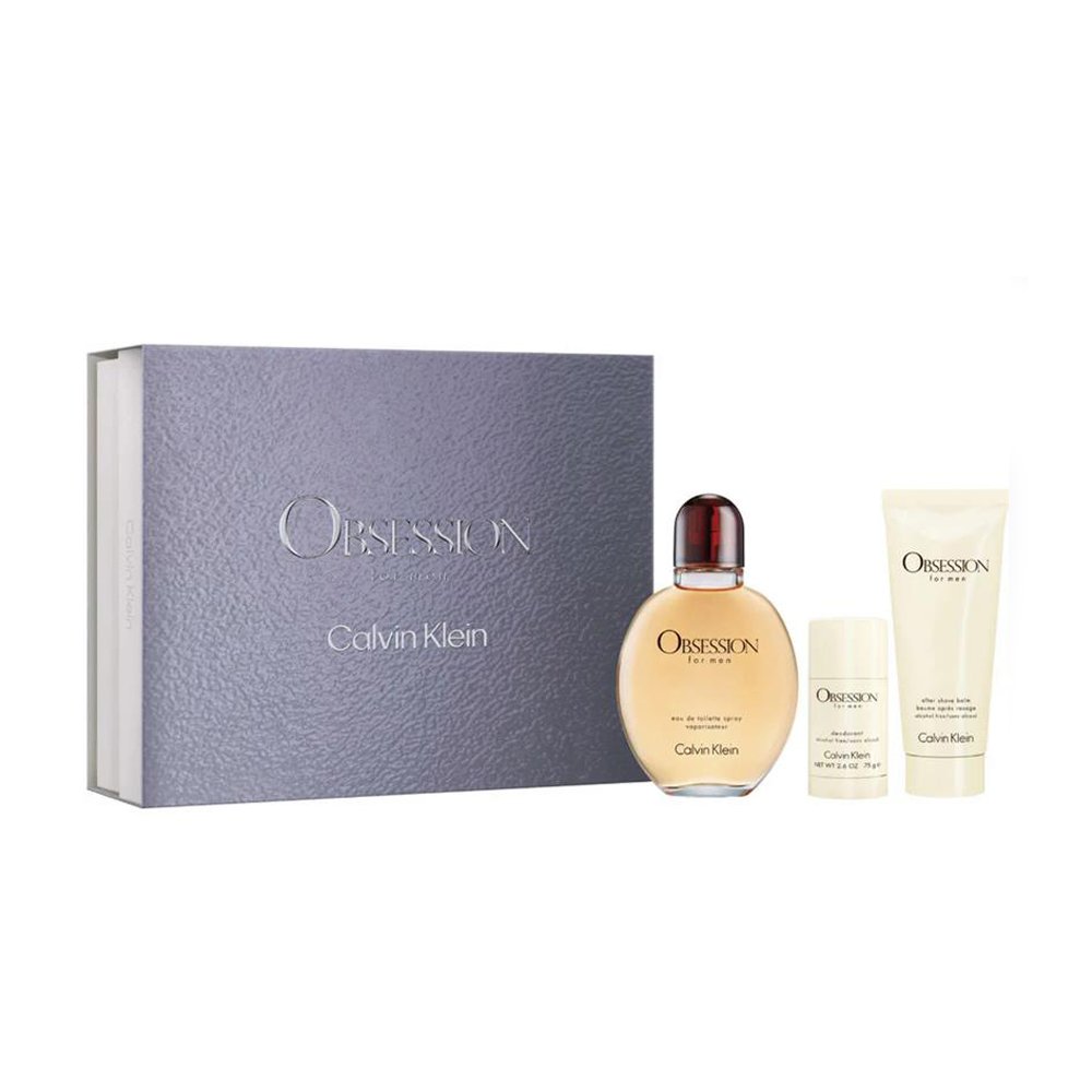Calvin Klein Obsession 125ml 3pc Gift Set