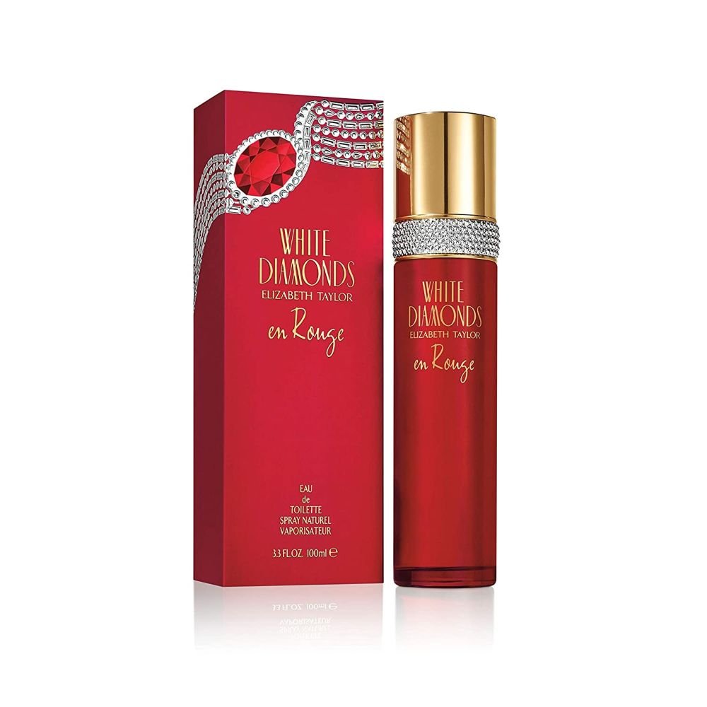 Elizabeth Arden Elizabeth Taylor White Diamonds En Rouge 100ml Edt Spr