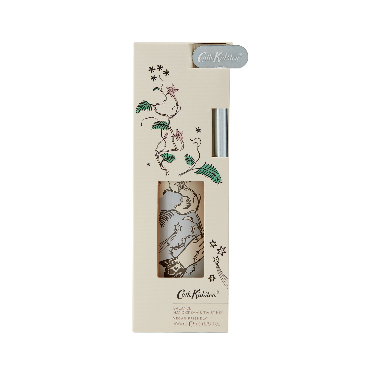 Cath Kidston Power To The Peaceful Hand Cream with Twist Key Giftset