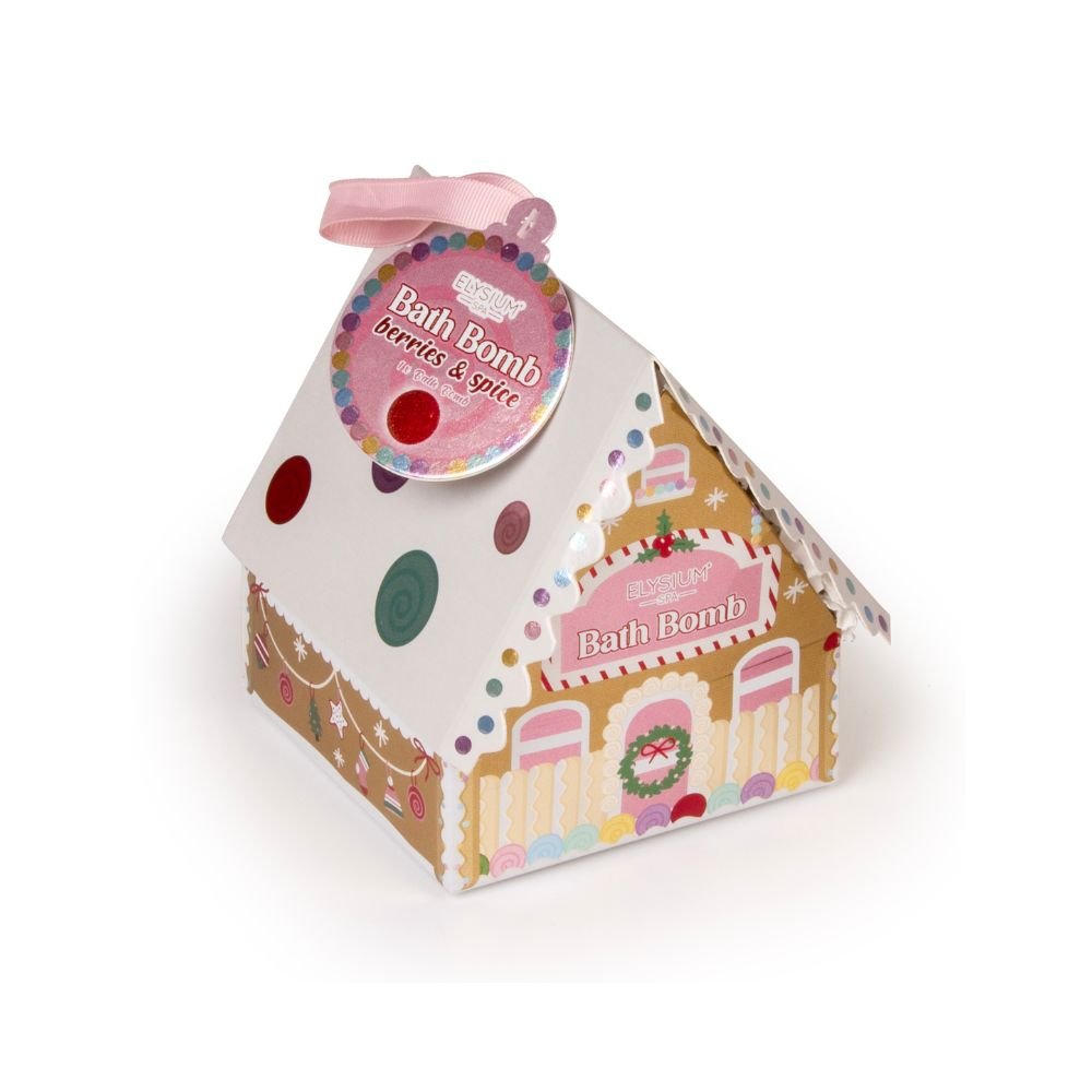 Elysium Spa Berries & Spice Bath Bomb House 150g