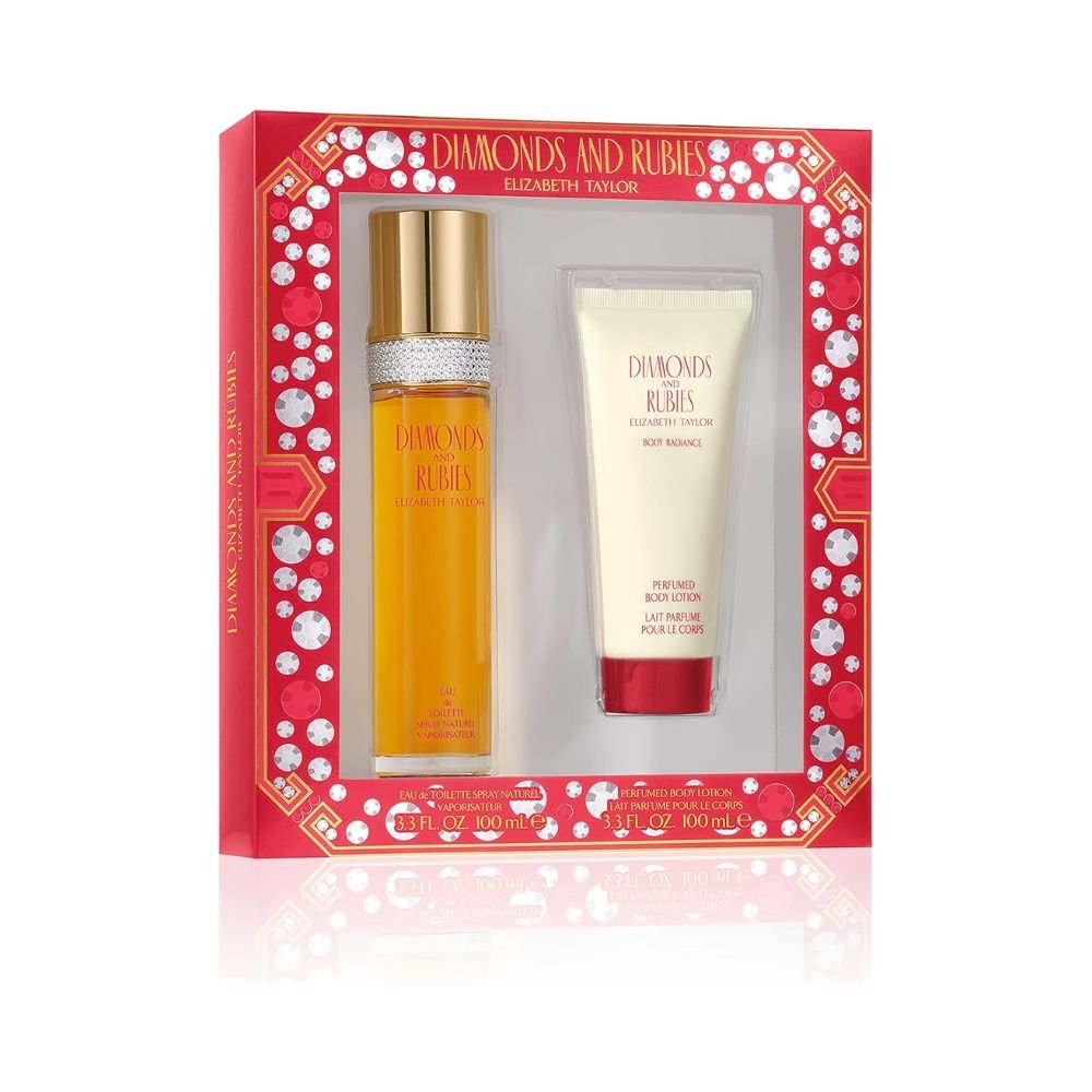 Elizabeth Arden Elizabeth Taylor Diamonds And Rubies 100ml 2pc Gift Set