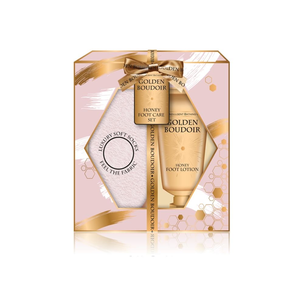 Xpel The Indulgent Bathing Co. Golden Boudoir Foot Care Gift Set