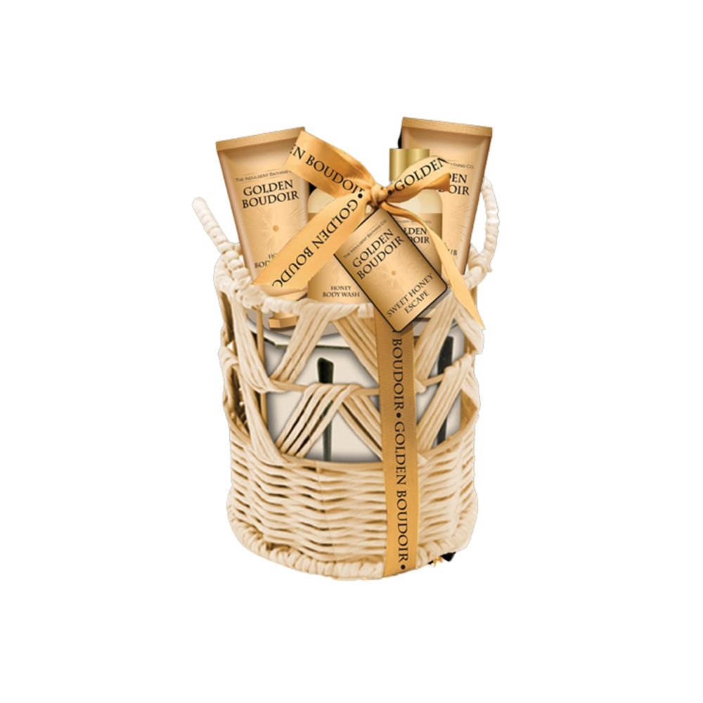 Xpel The Indulgent Bathing Co. Golden Boudoir Sweet Honey Escape Gift Set