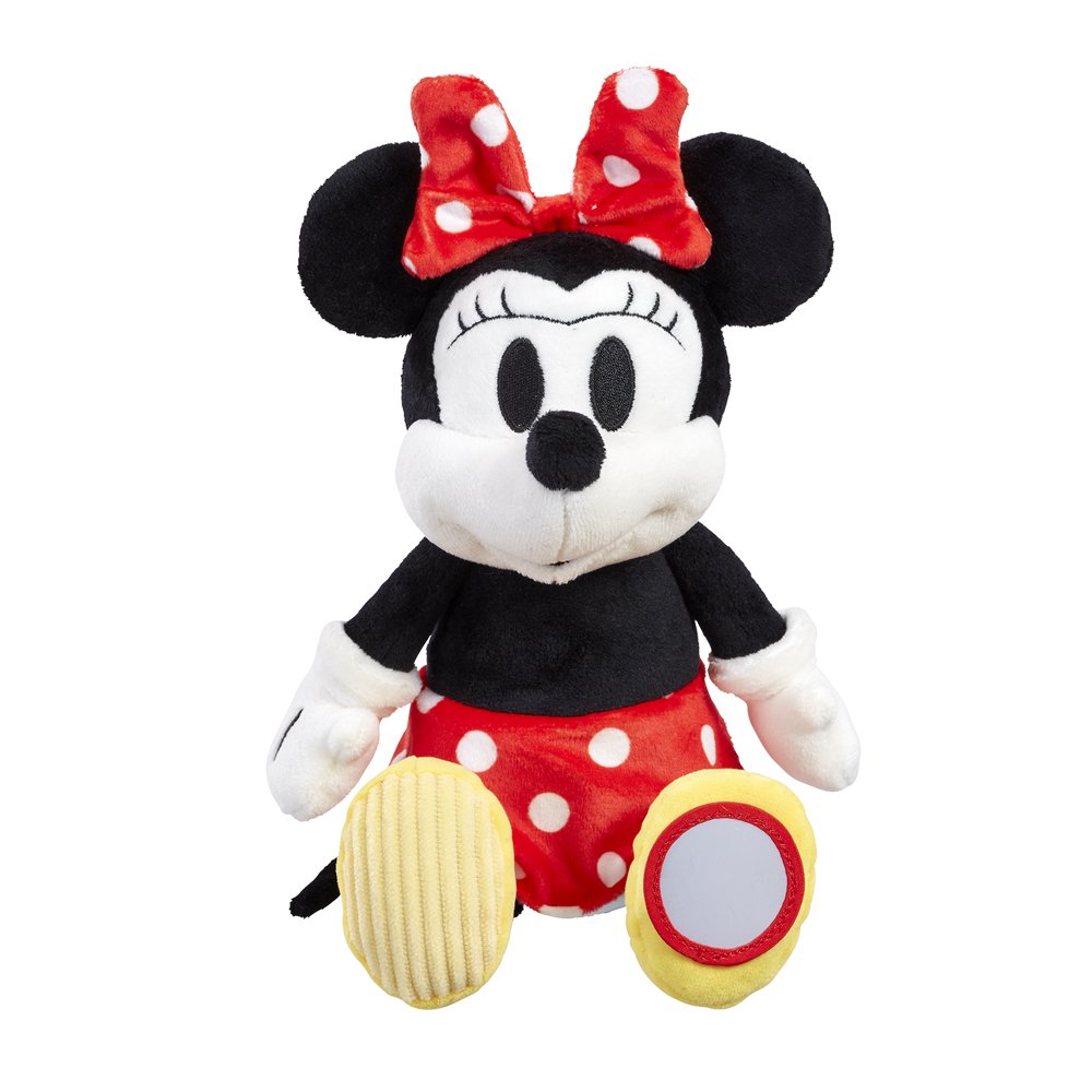 Disney Minnie Mouse Baby Texture And Chime Soft Toy